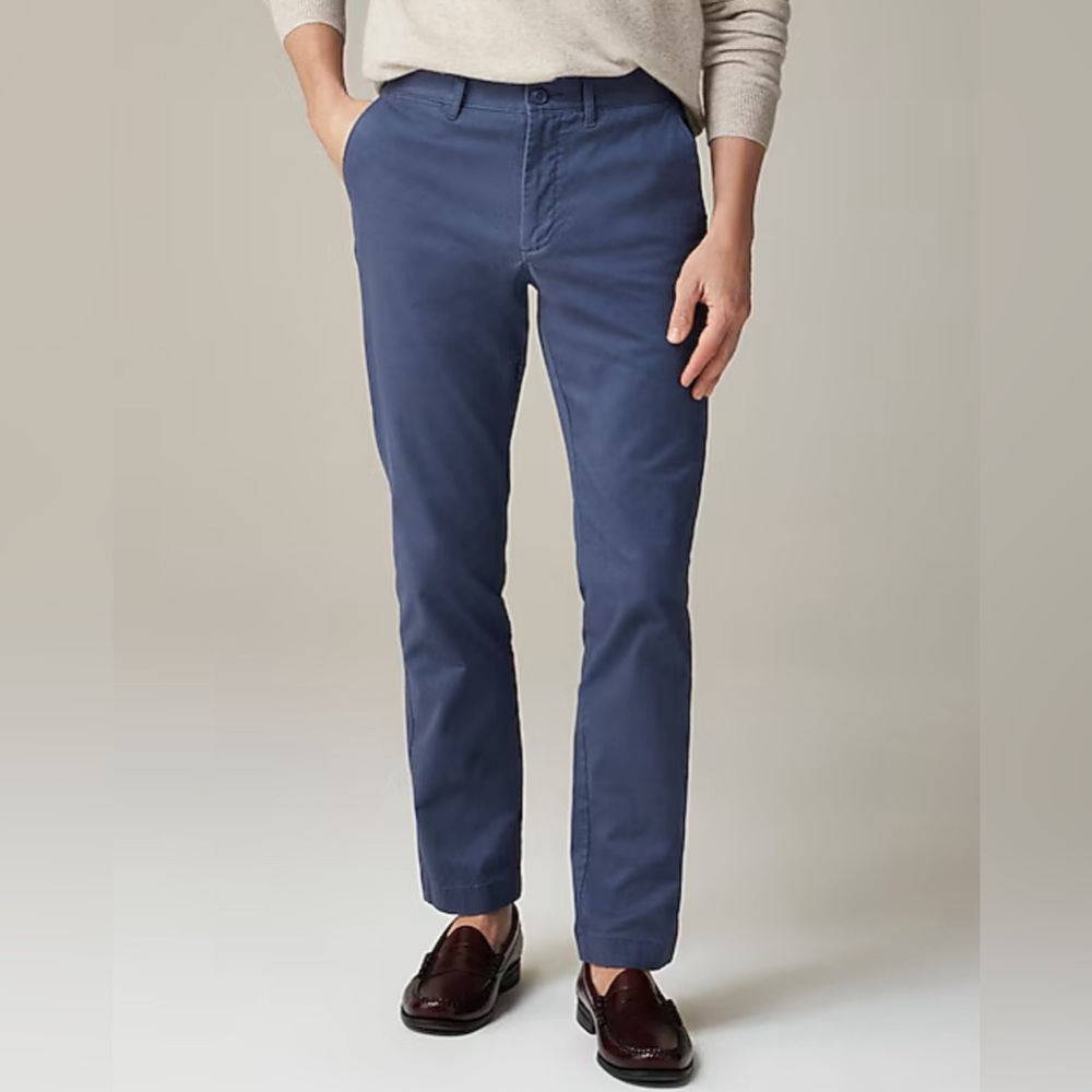 J. Crew Men’s Dusty Navy Chinos - 34x32
